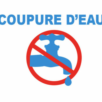 Coupure d'Eau