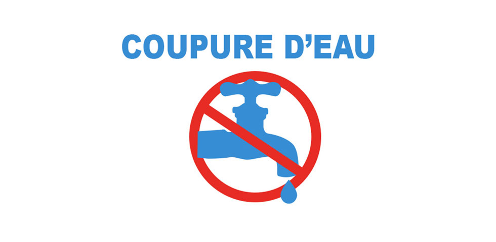 Coupure d'Eau